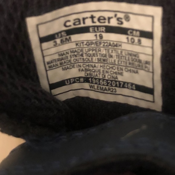 NWOT Carter’s sneakers - Picture 6 of 6